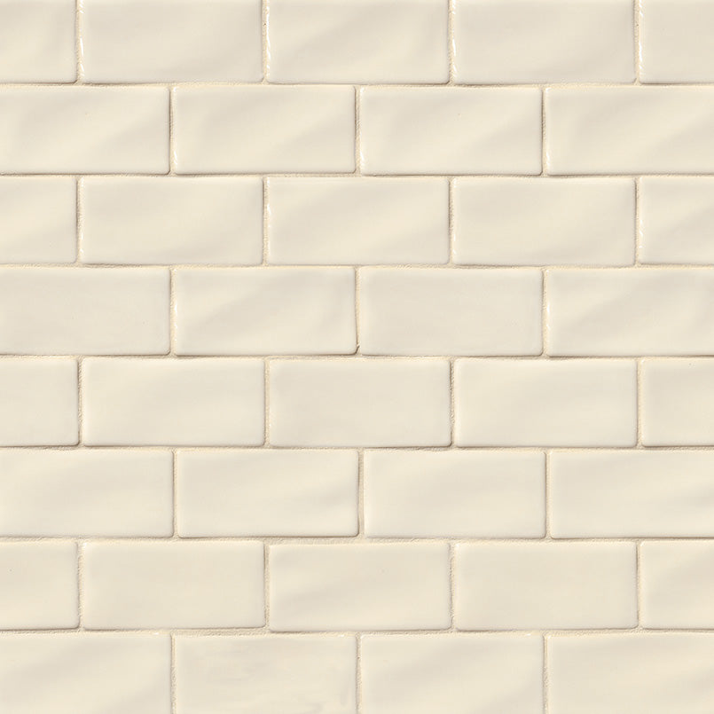 Antique White Subway Tile 3x6
