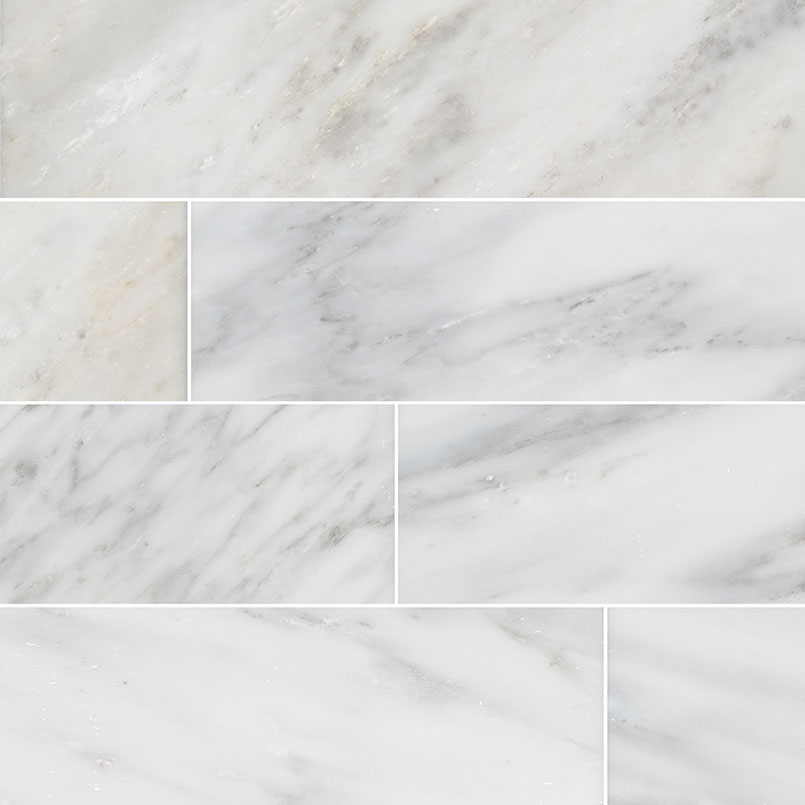 Arabescato Carrara 6X24 Polished