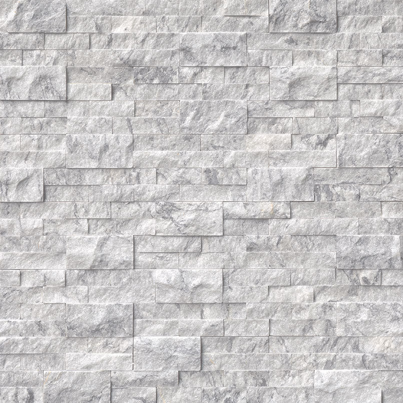 Arabescato Carrara Stacked Stone Panels