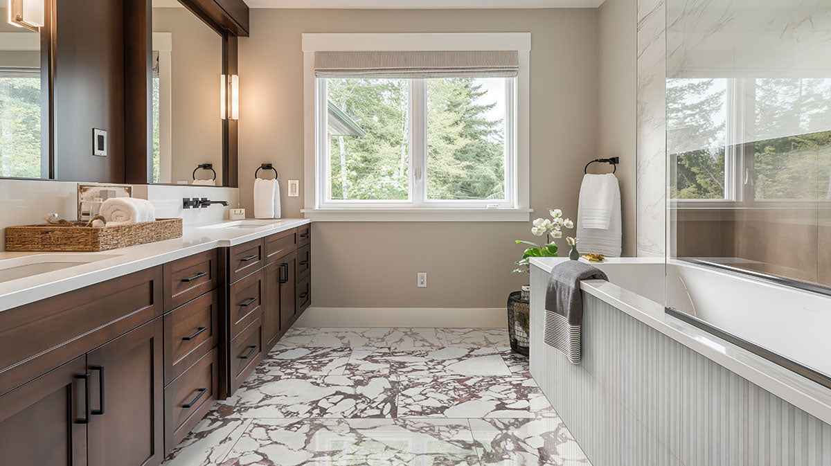 Arabescato Venato Tile 4x12 Slat Honed