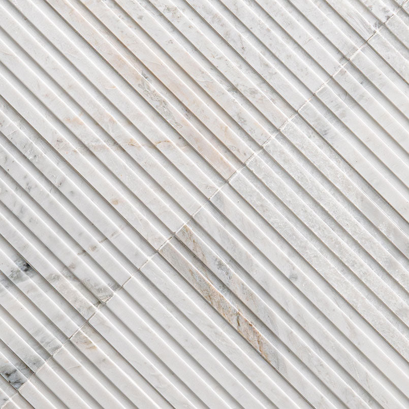 Arabescato Venato Tile 4x12 Slat Honed