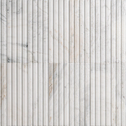 Arabescato Venato Tile 4x12 Slat Honed