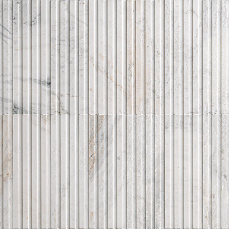 Arabescato Venato Tile 4x12 Slat Honed