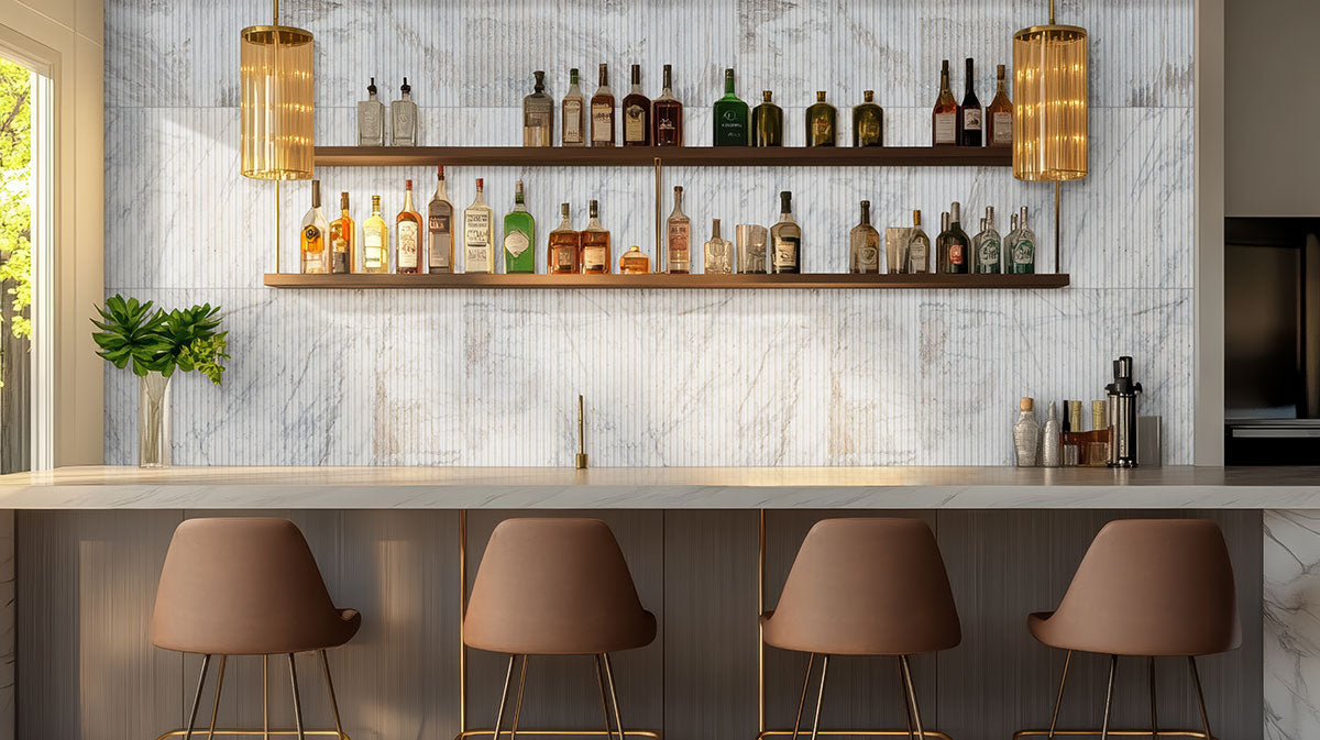 Arabescato Venato Valentino Fluto 12x24 Honed