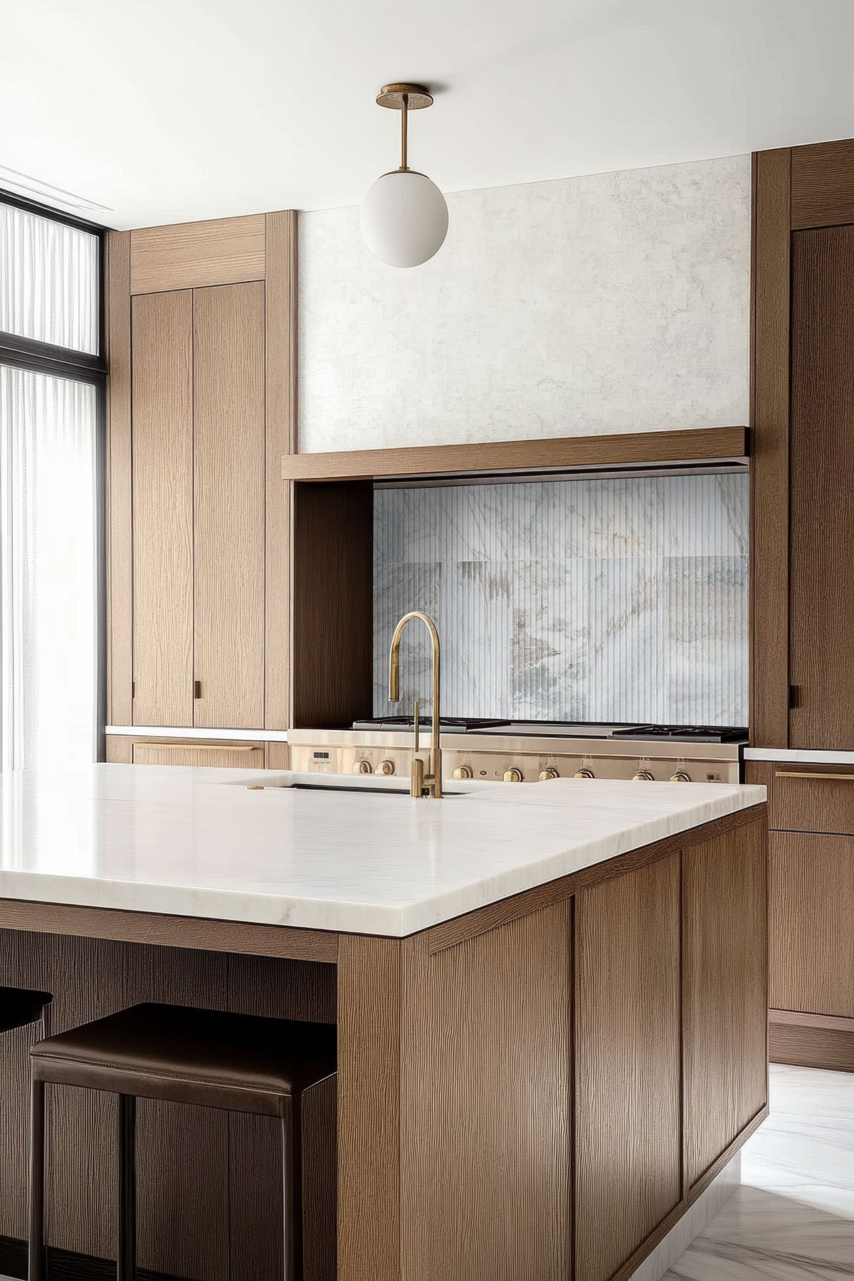 Arabescato Venato Valentino Fluto 12x24 Honed