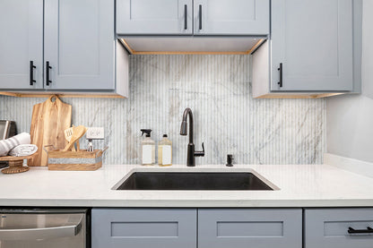 Arabescato Venato Valentino Fluto 12x24 Honed