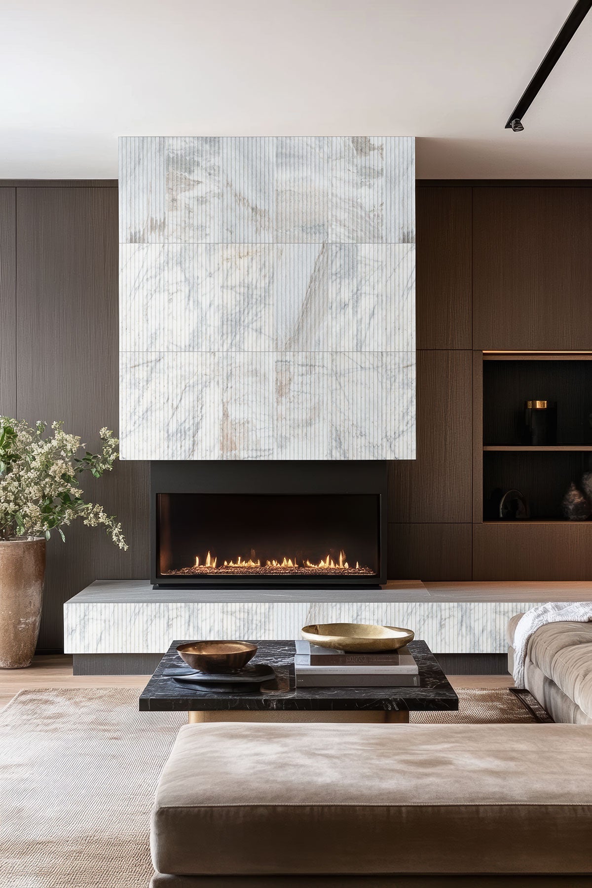 Arabescato Venato Valentino Fluto 12x24 Honed