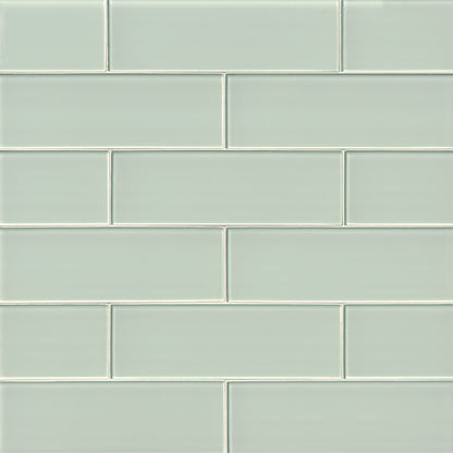 Arctic Ice Glass Subway Tile 4x12
