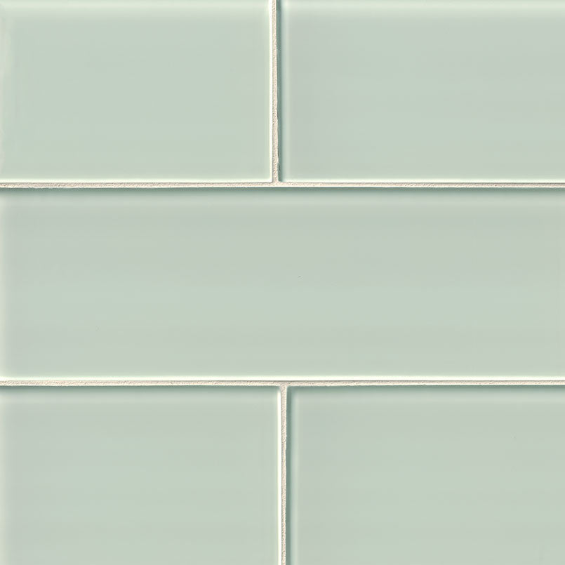 Arctic Ice Glass Subway Tile 4x12