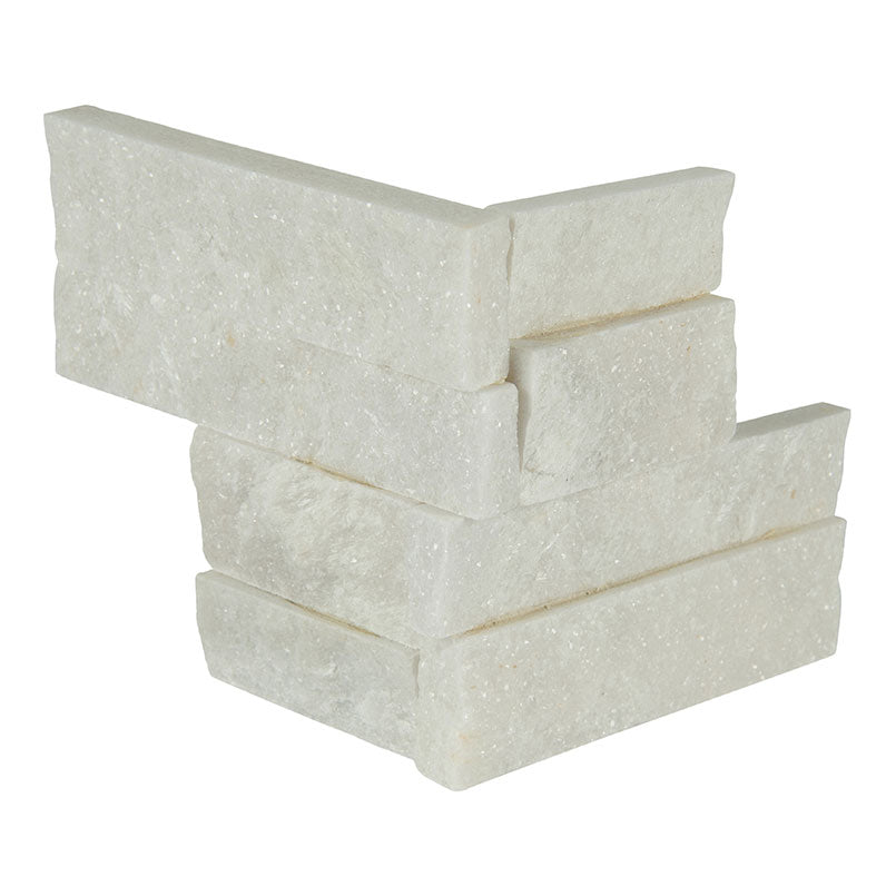 Arctic White Mini Panel Corner
