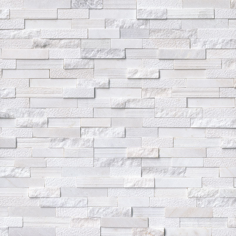 Arctic White Multi Finish 6X24 Panel