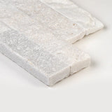 RockMount™ Stacked Stone Panels - Arctic White