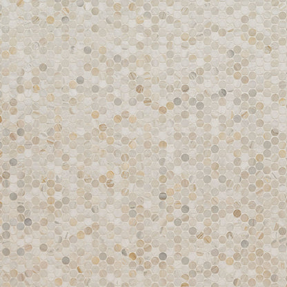 Athena Gold Penny Round Honed