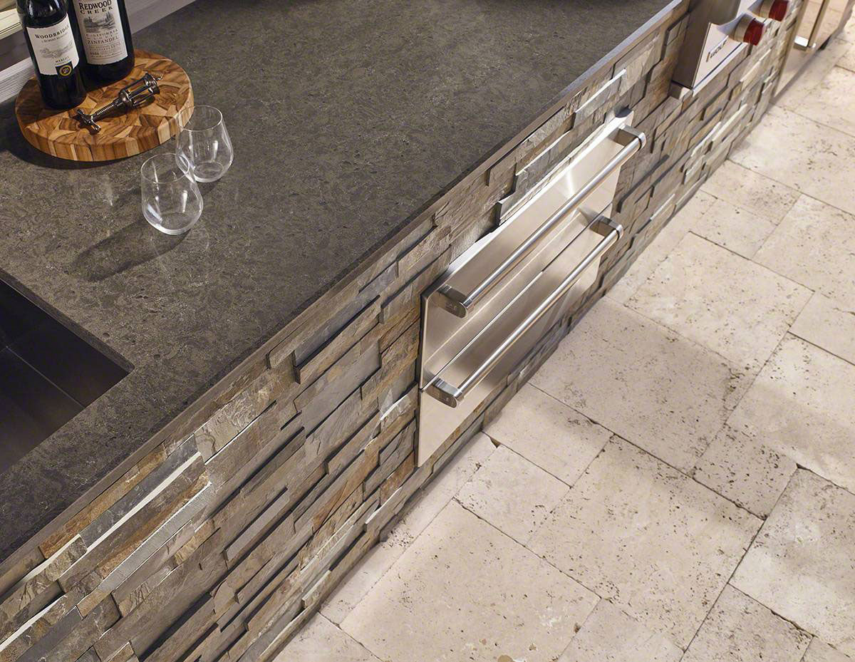 RockMount™ Stacked Stone Panels - Rustic Gold