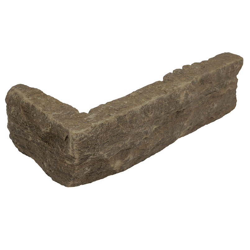 Bedford Brown Ledgestone Corners