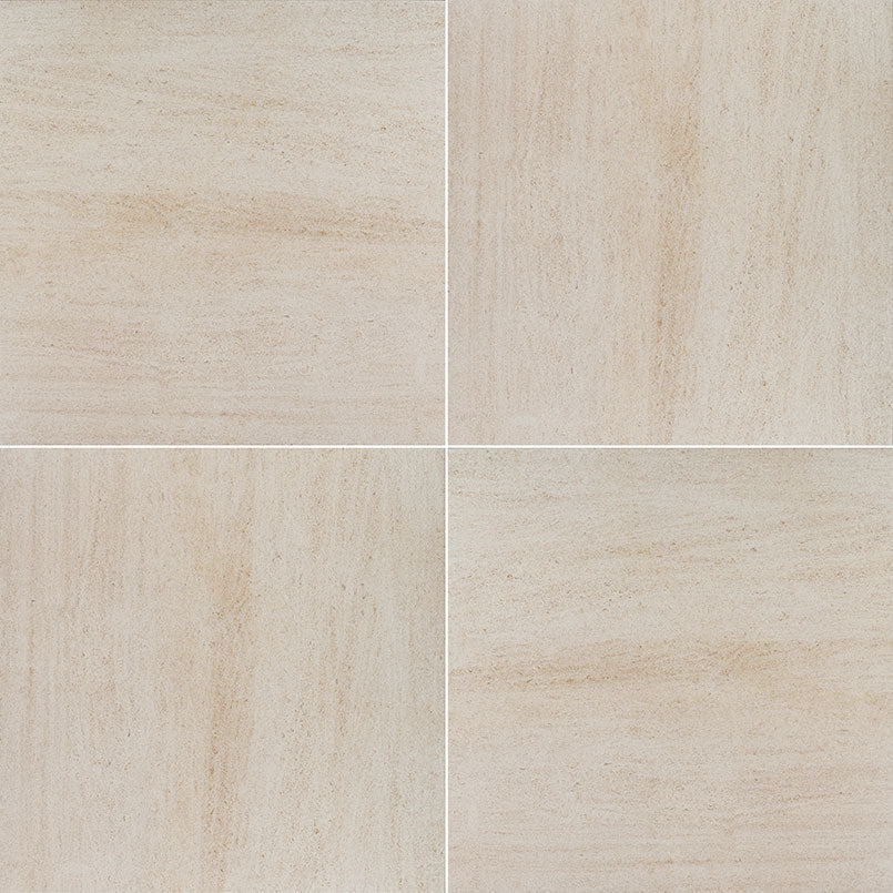 Livingstyle Beige 18x36 porcelain tile pavers with soft beige tones and subtle pattern, ideal for indoor/outdoor designs.