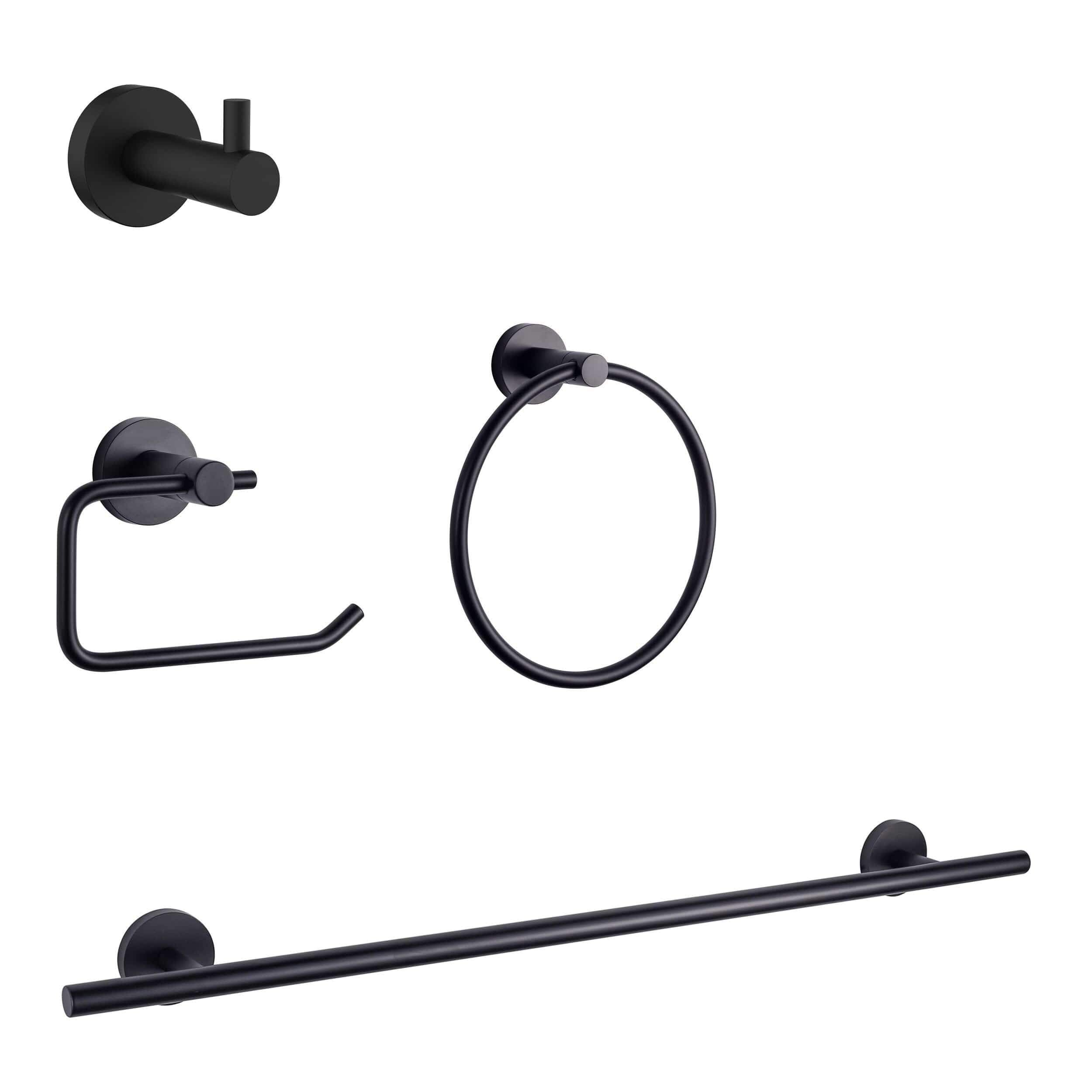 St. Marys Stainless Steel 5 Piece Bathroom Accessory Set