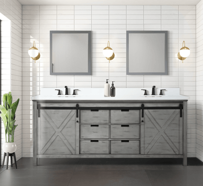 Marsyas 80" x 22" Double Bath Vanity