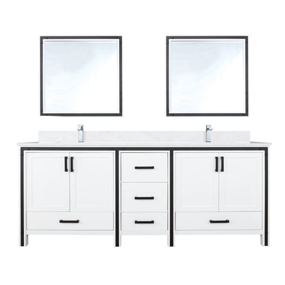 Ziva 80" x 22" Double Bath Vanity