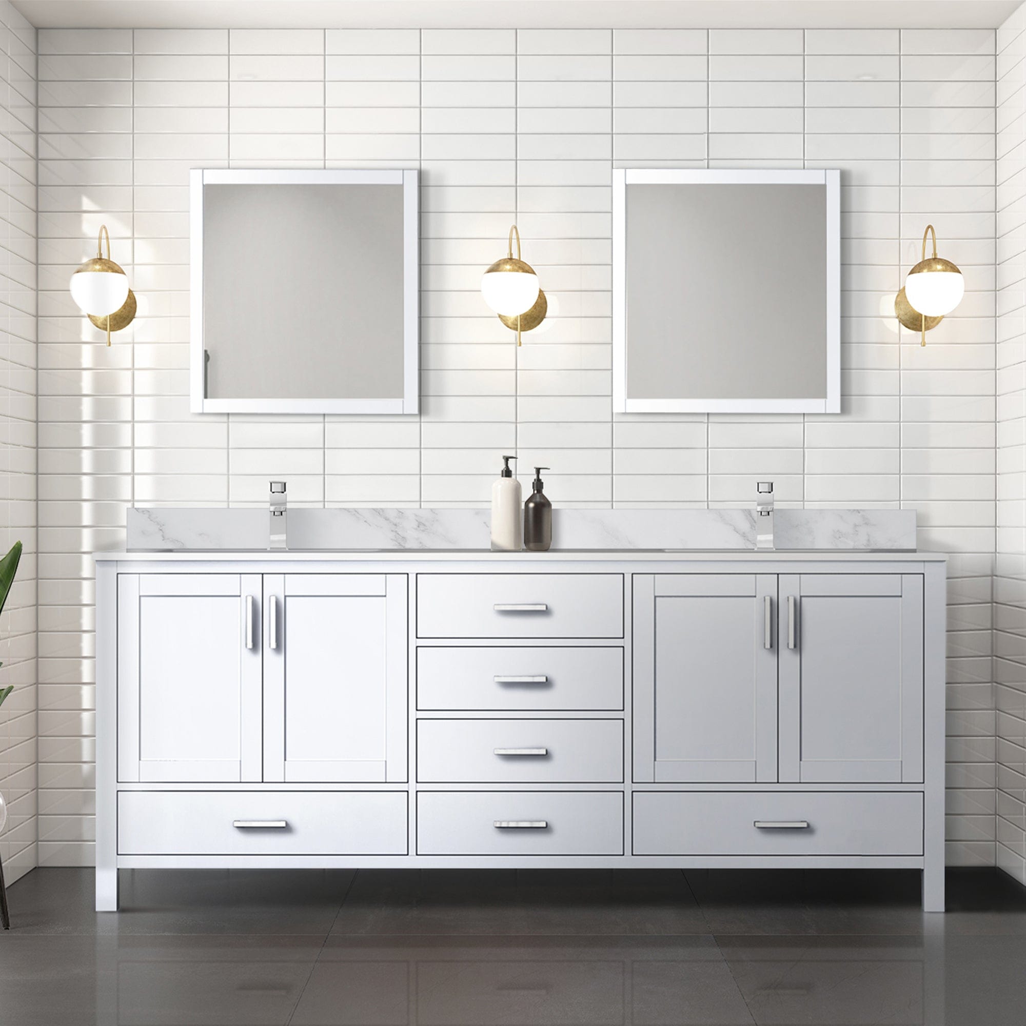 Jacques 80" x 22" Double Bath Vanity