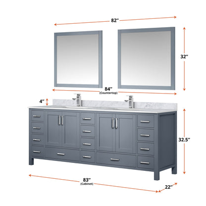 Jacques 84" x 22" Double Bath Vanity
