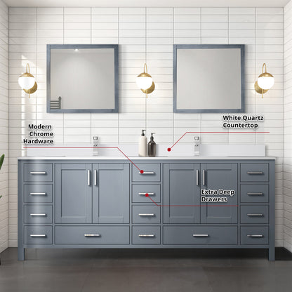 Jacques 84" x 22" Double Bath Vanity