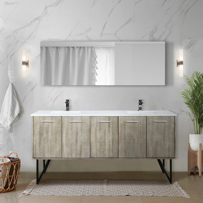 Lancy  72" Double Bathroom Vanity