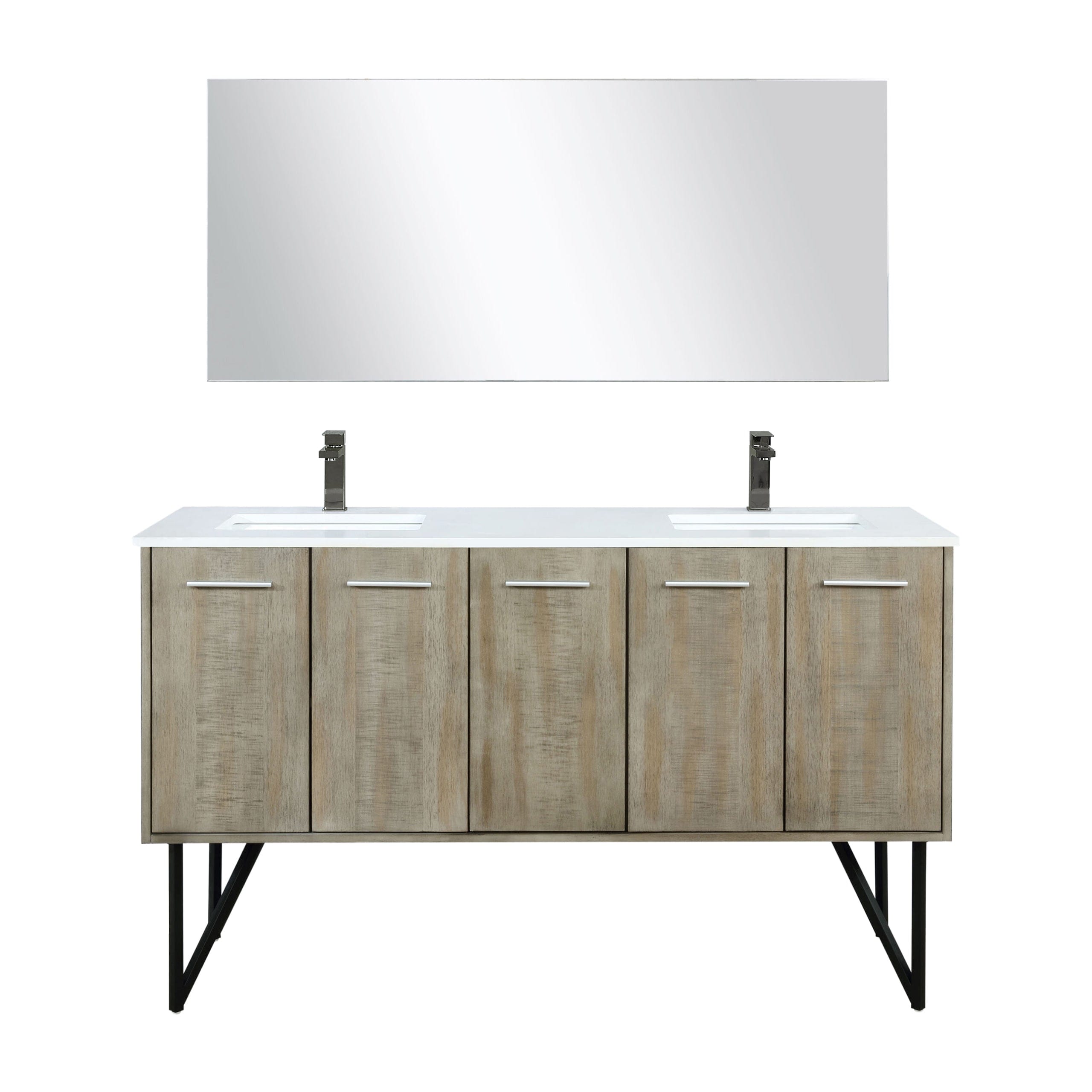 Lancy  60" Double Bathroom Vanity