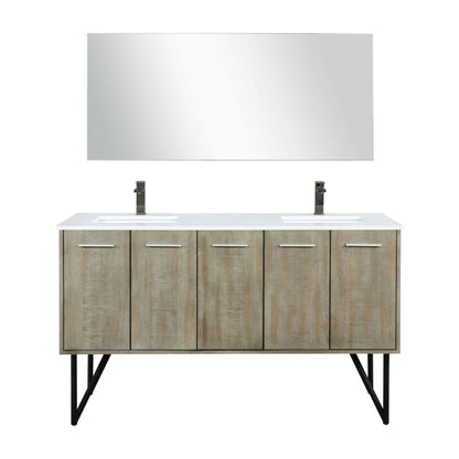 Lancy  60" Double Bathroom Vanity