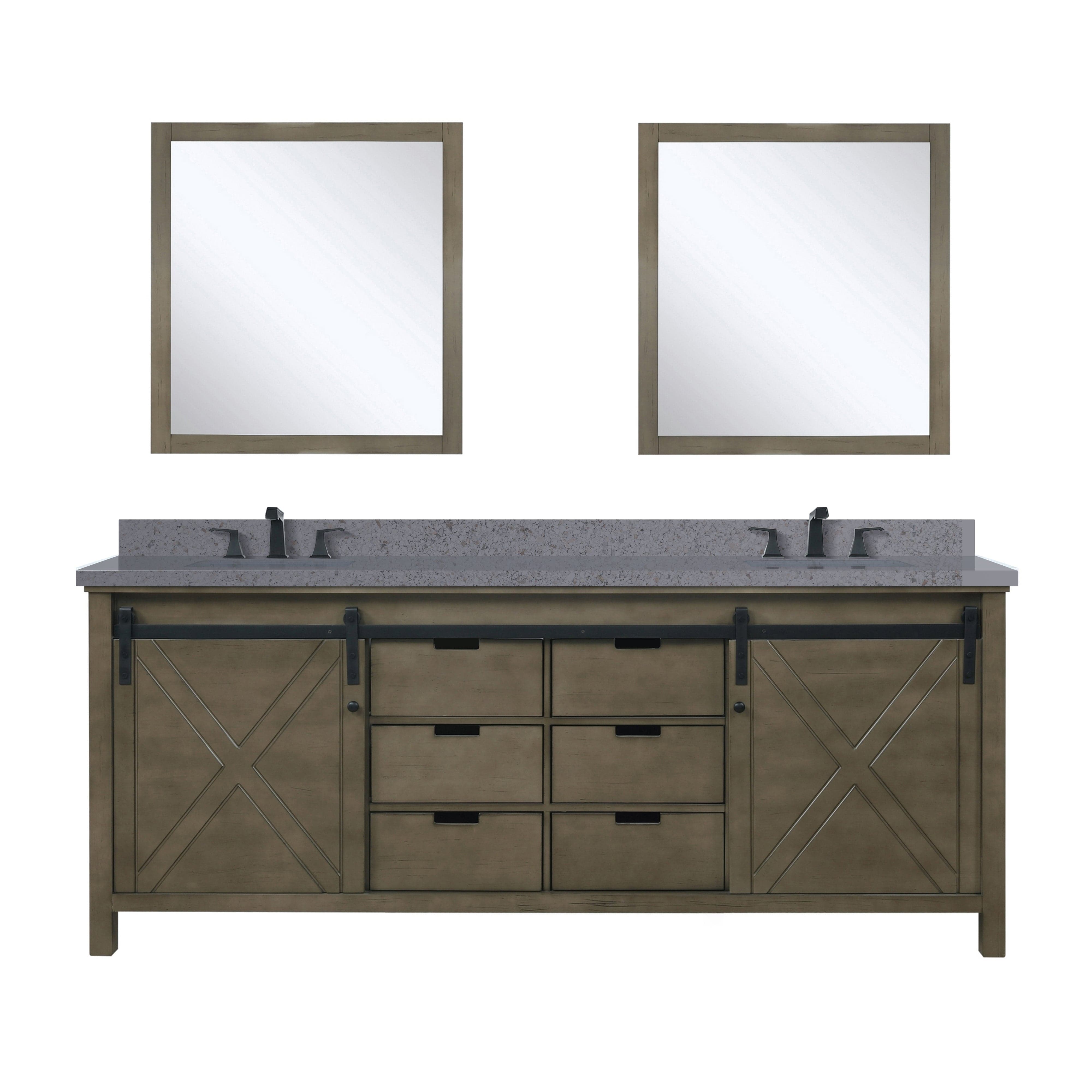 Marsyas 84" x 22" Double Bath Vanity