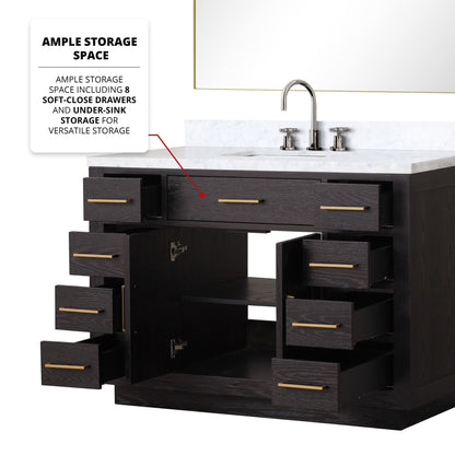 Abbey 48" x 22" Single Bath Vanity