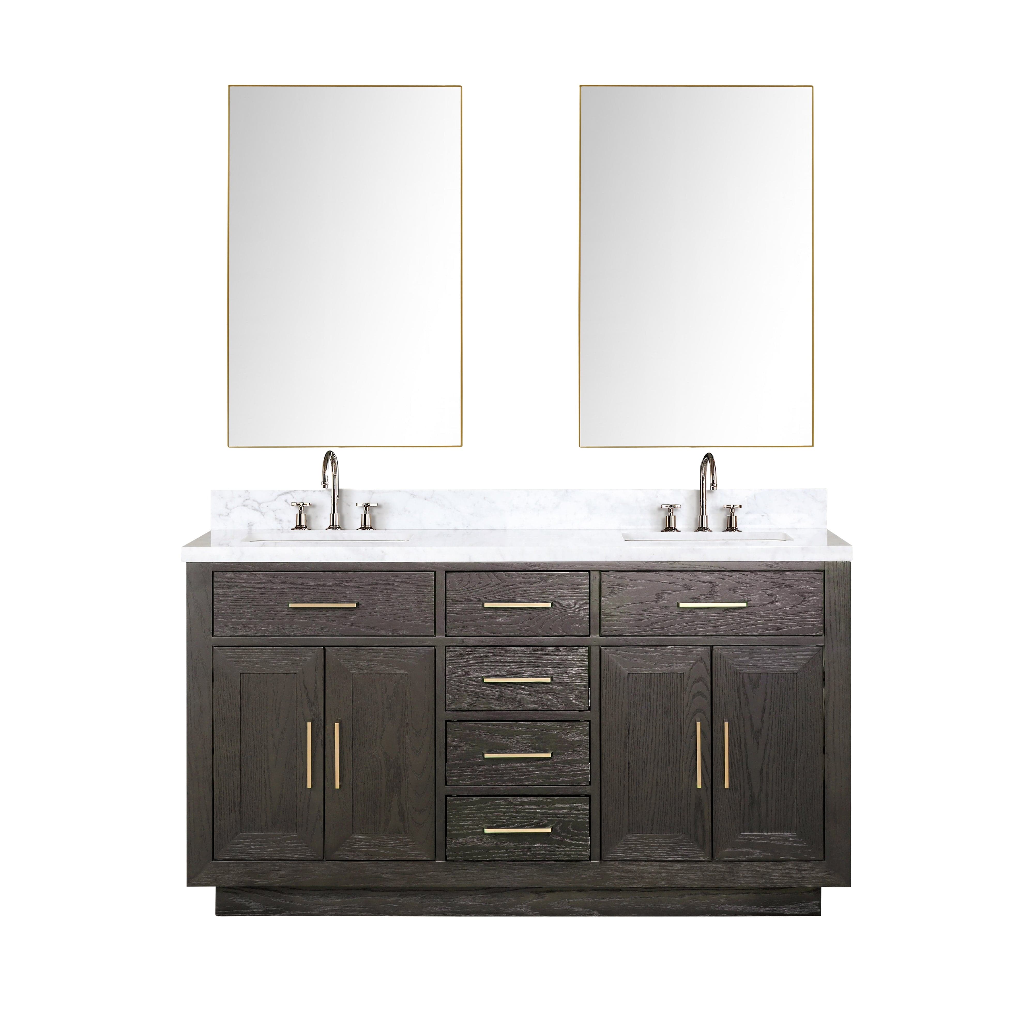 Abbey 60" x 22" Double Bath Vanity