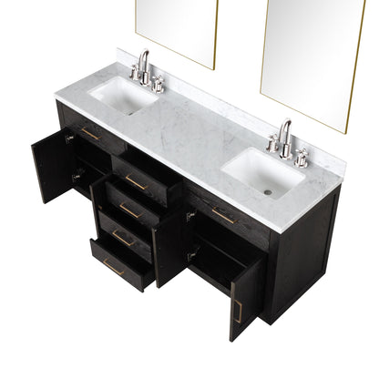 Abbey 72" x 22" Double Bath Vanity