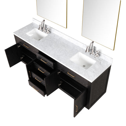 Abbey 80" x 22" Double Bath Vanity
