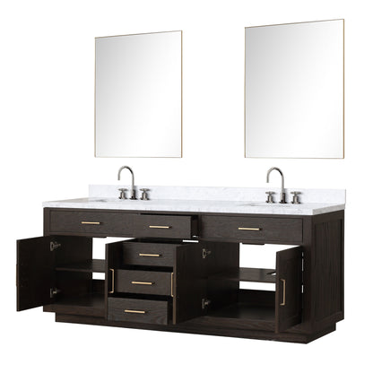 Abbey 84" x 22" Double Bath Vanity