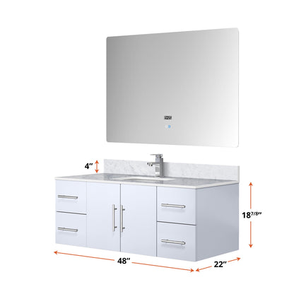 Geneva  48" x 22" Bath Vanity