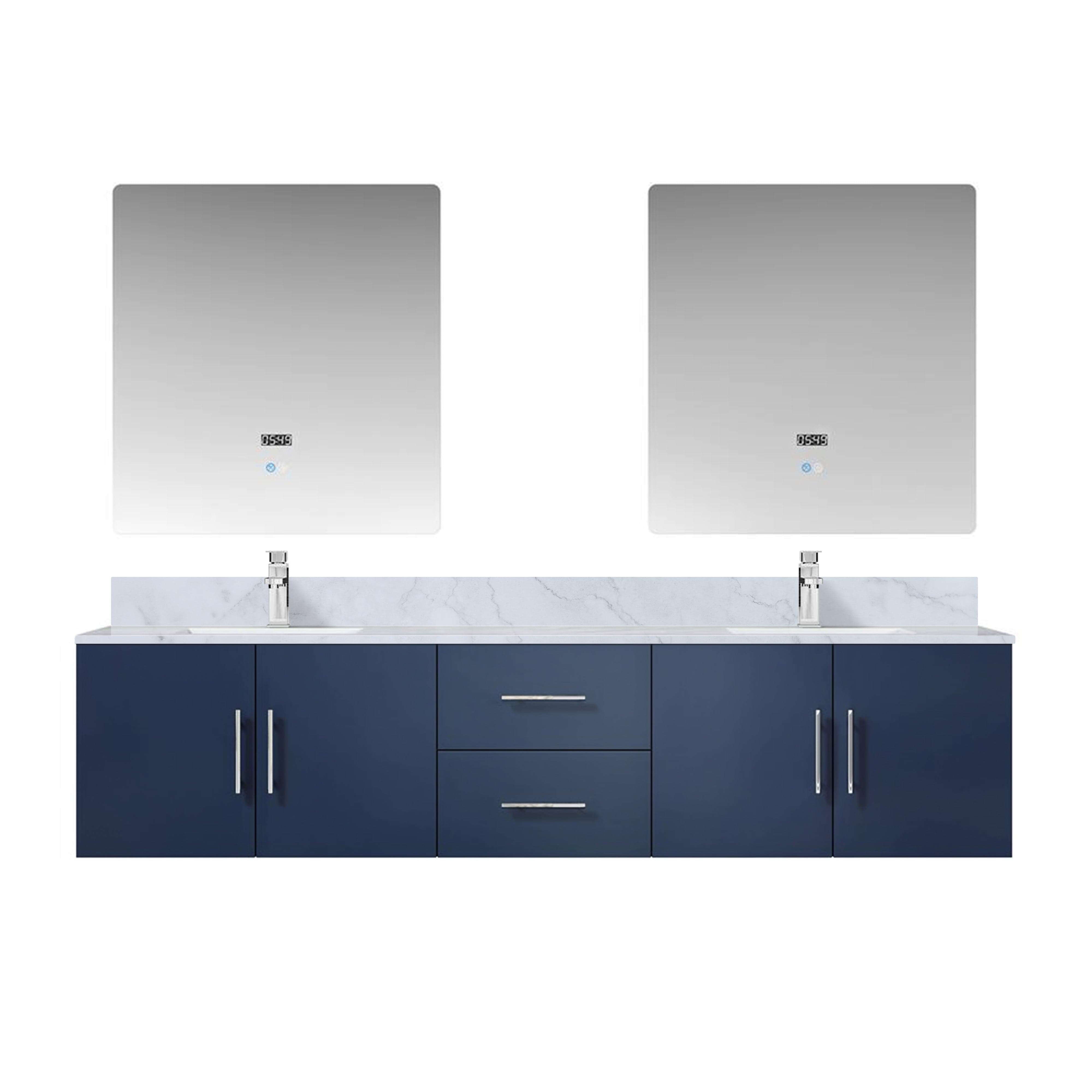 Geneva  80" x 22" Double Bath Vanity