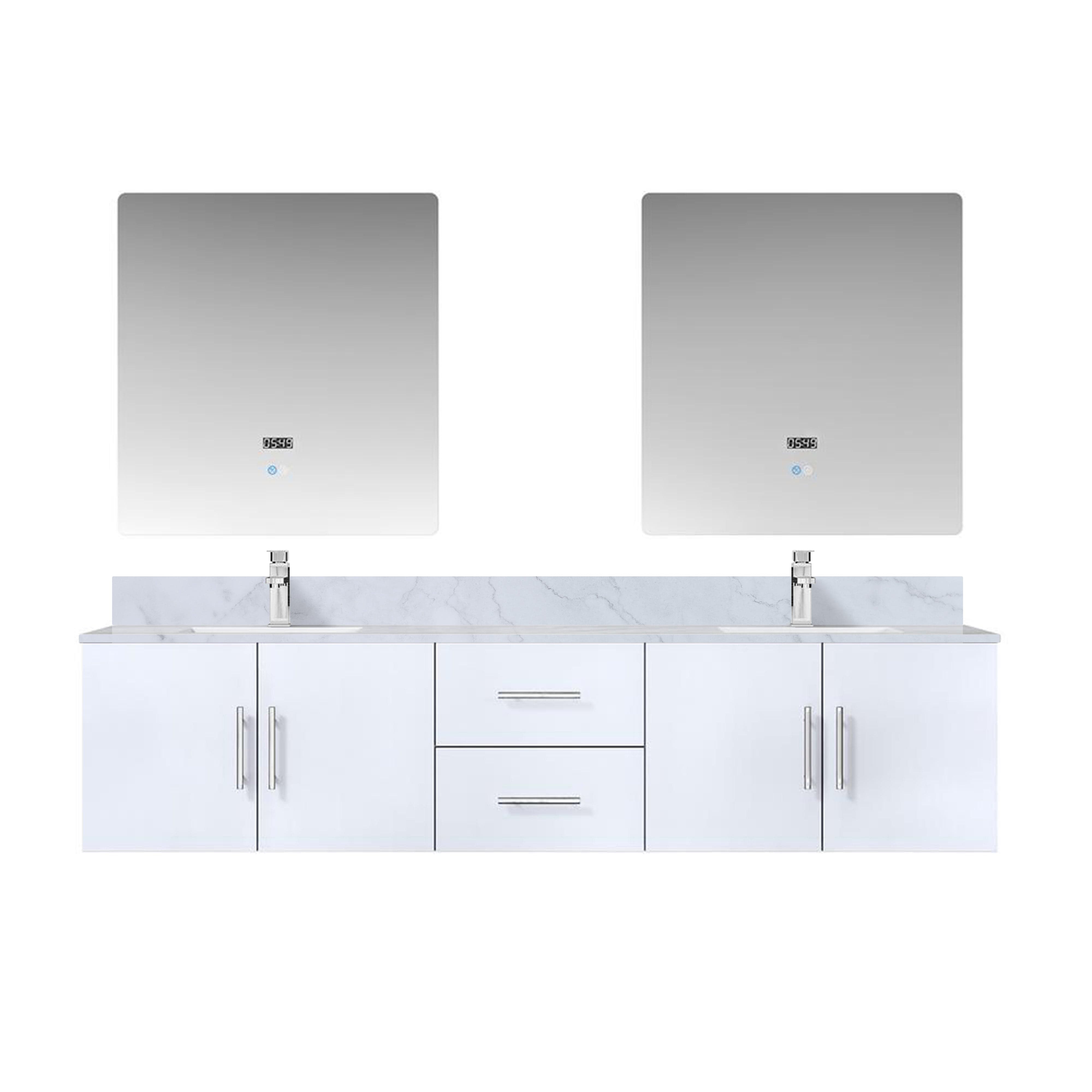 Geneva  80" x 22" Double Bath Vanity