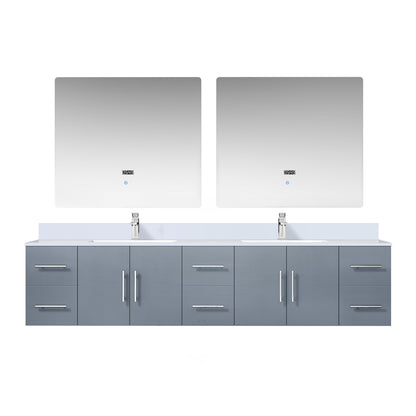 Geneva  84" x 22" Double Bath Vanity