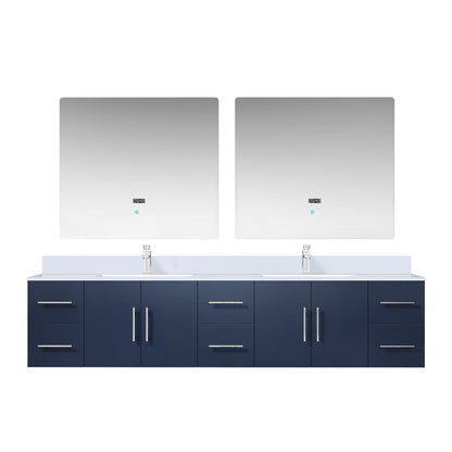 Geneva  84" x 22" Double Bath Vanity
