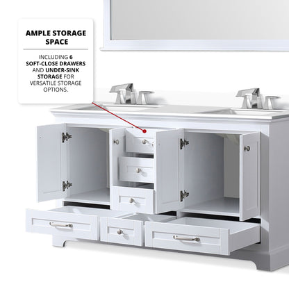 Dukes 60" x 22" Double Bath Vanity