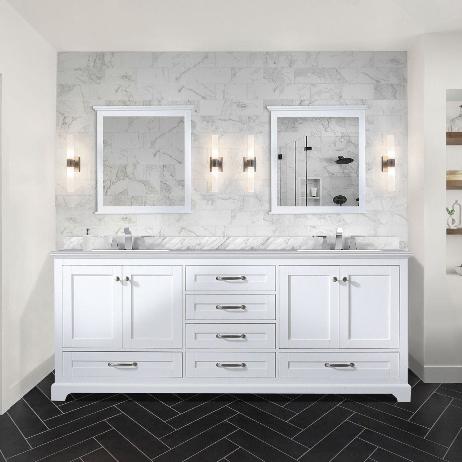 Dukes 80" x 22" Double Bath Vanity