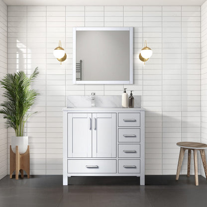 Jacques 36" x 22" Left Offset Bath Vanity