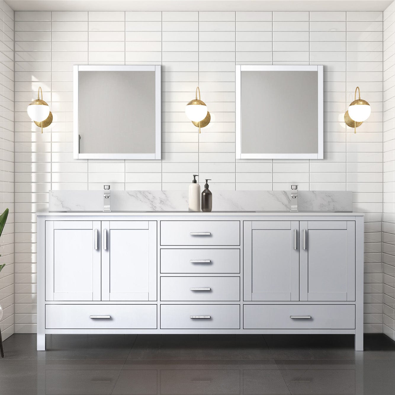 Jacques 80" x 22" Double Bath Vanity