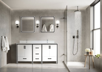 Ziva 72" x 22" Double Bath Vanity