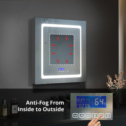 Bracciano LED Medicine Cabinet w/ Defogger