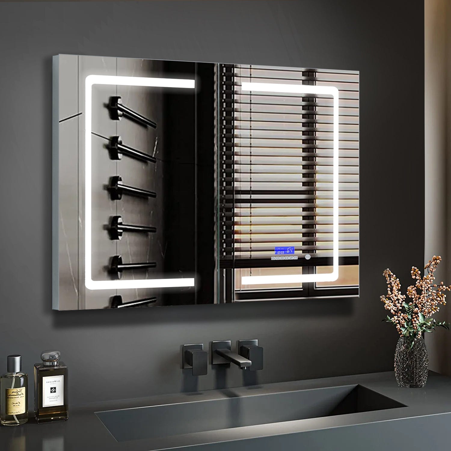 Bracciano LED Medicine Cabinet w/ Defogger