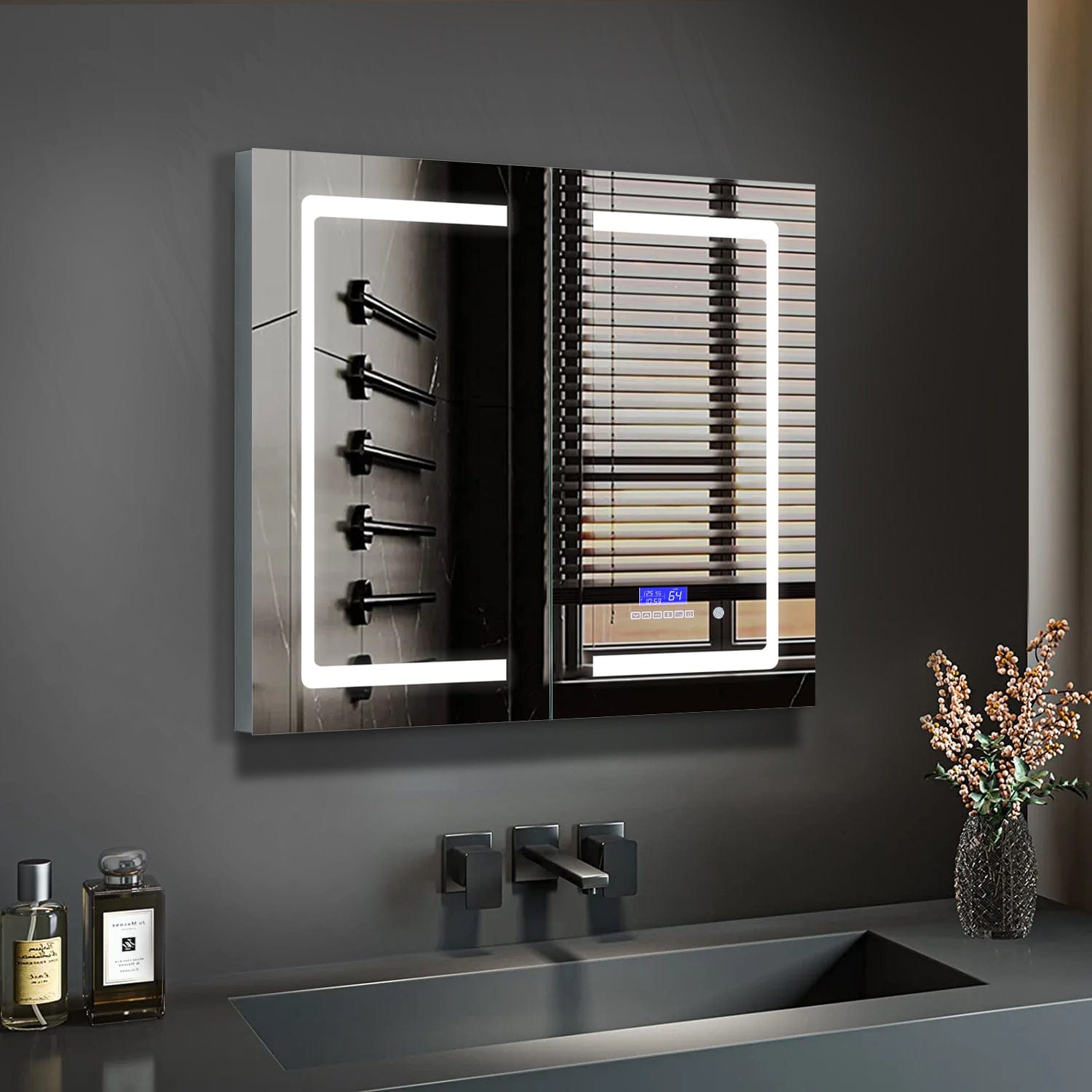 Bracciano LED Medicine Cabinet w/ Defogger