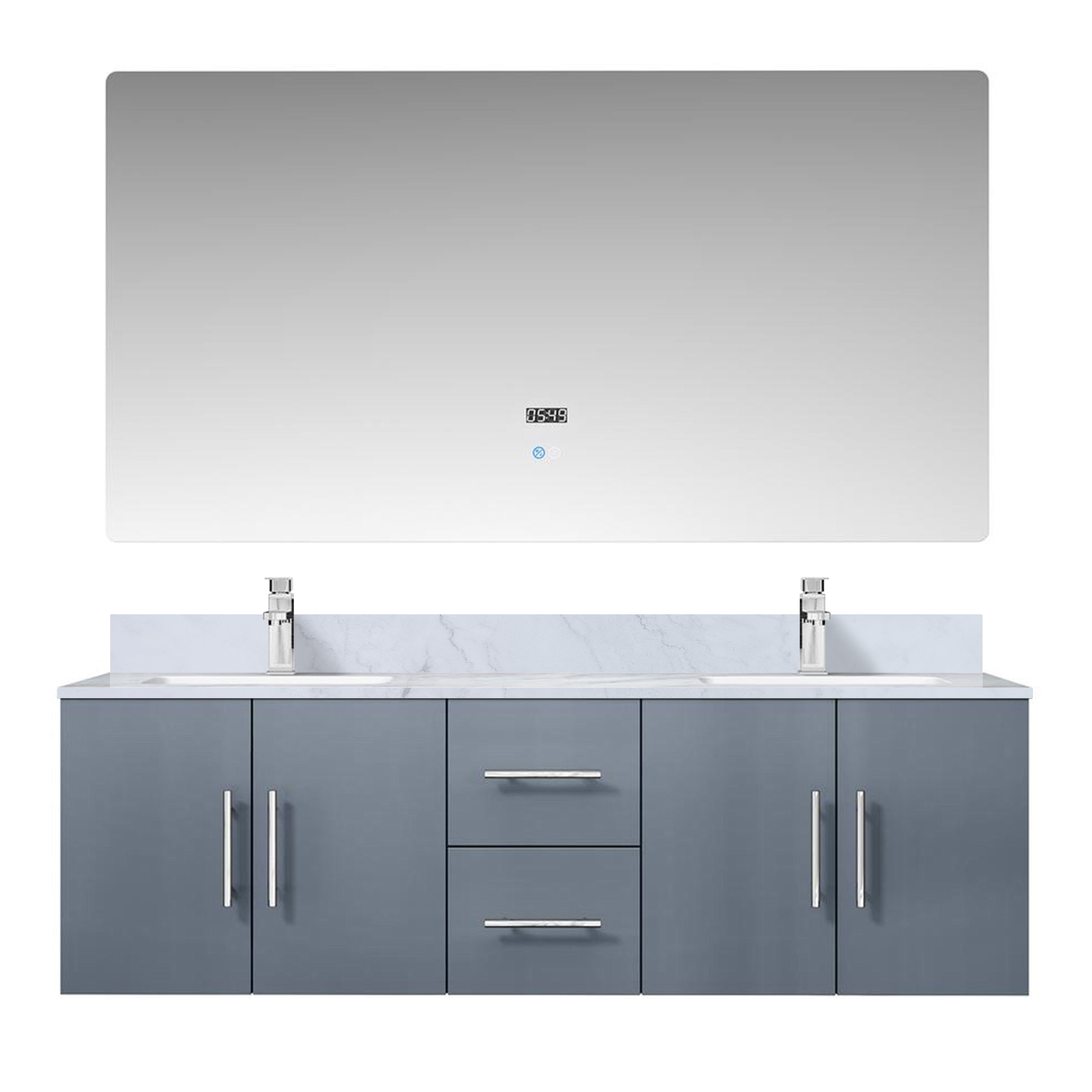Geneva  60" x 22" Double Bath Vanity