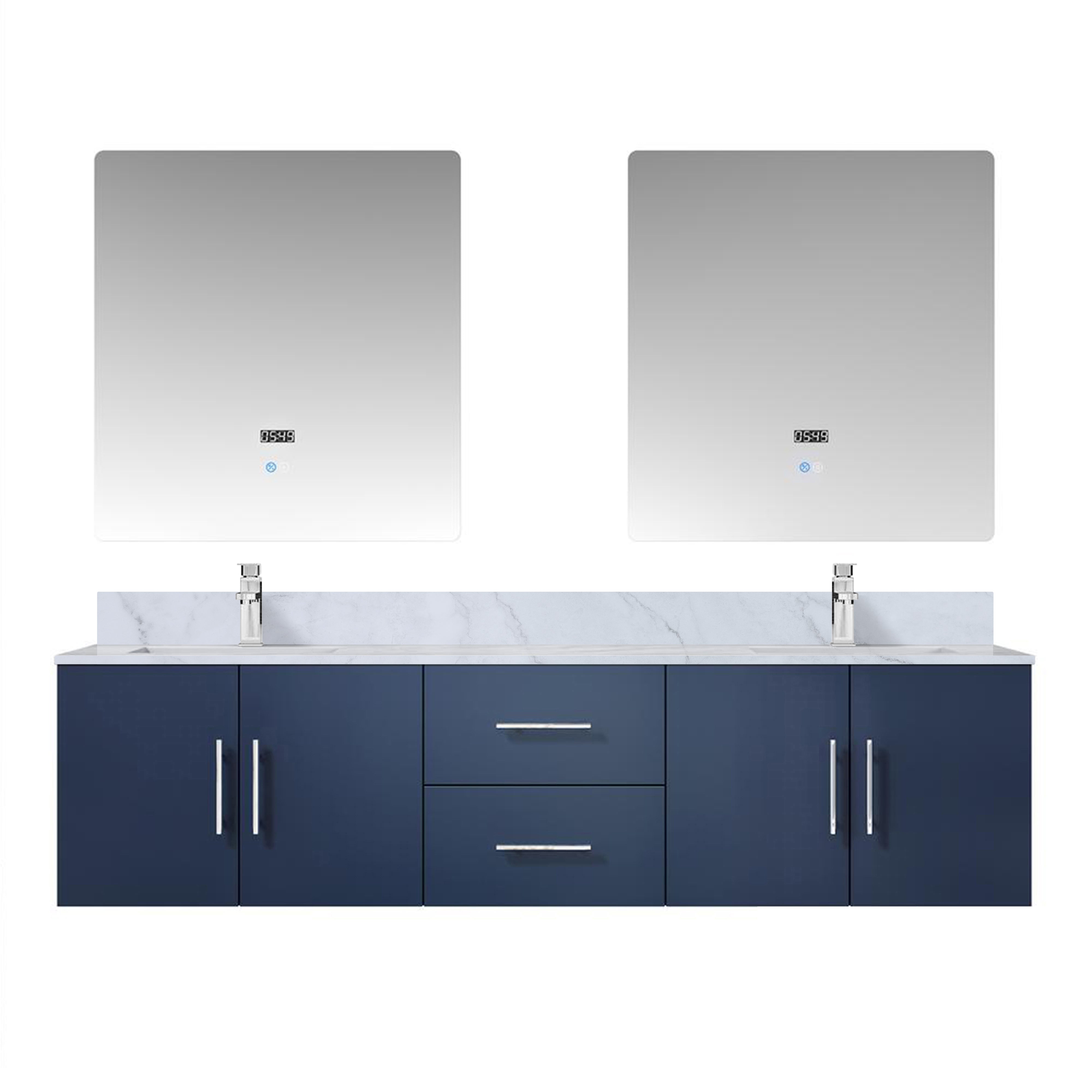 Geneva  72" x 22" Double Bath Vanity